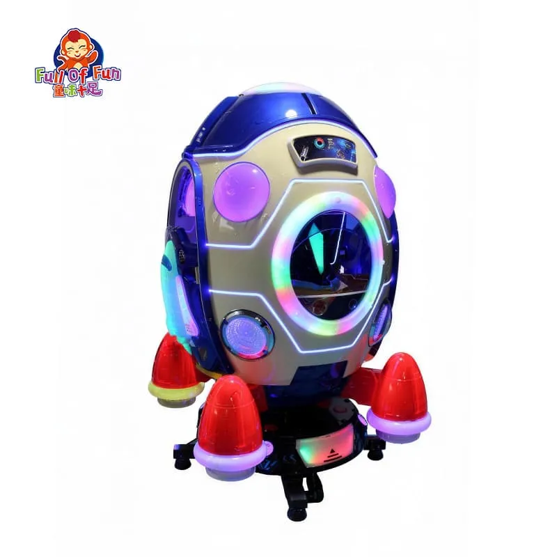 Rocket Rattle Coin Operated Kiddie Rides