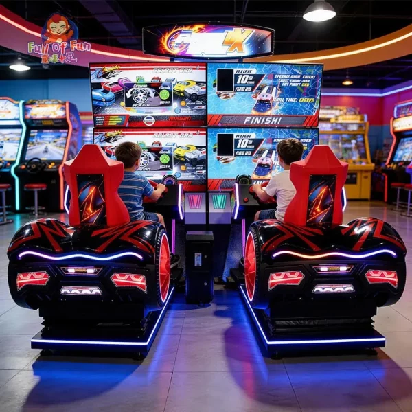 Furious Speed DX Racing Simulator Arcade Machine