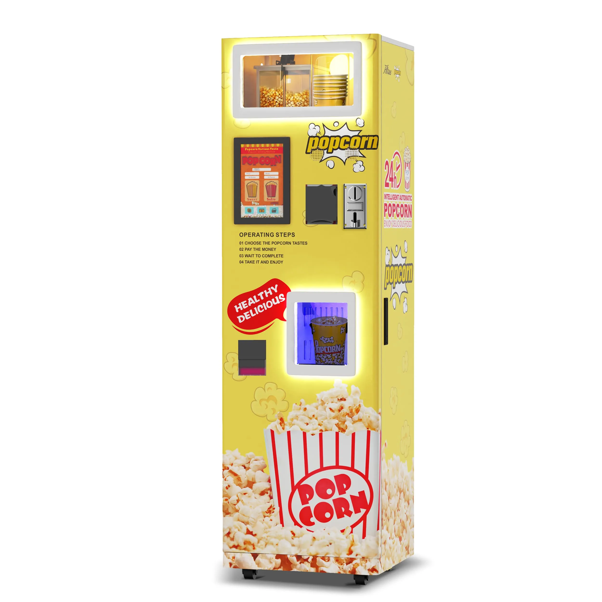 Máquina expendedora de palomitas de maíz
