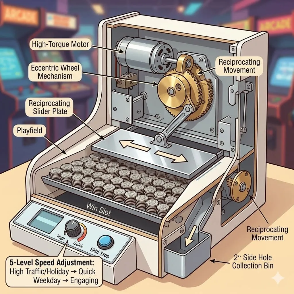 2026 Coin Pusher Machine​: Features, Specifications & Profit Model