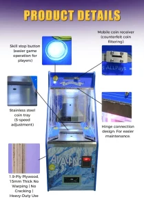 2026 Coin Pusher Machine​: Features, Specifications & Profit Model