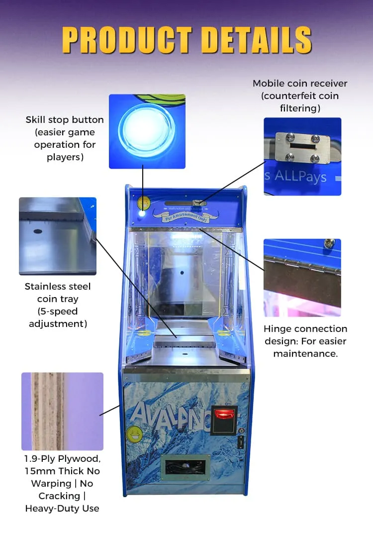 2026 Coin Pusher Machine: Features, Specifications & Profit Model