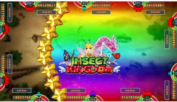 Factory Direct Red Multiplayer Fish Table Gambling Machine