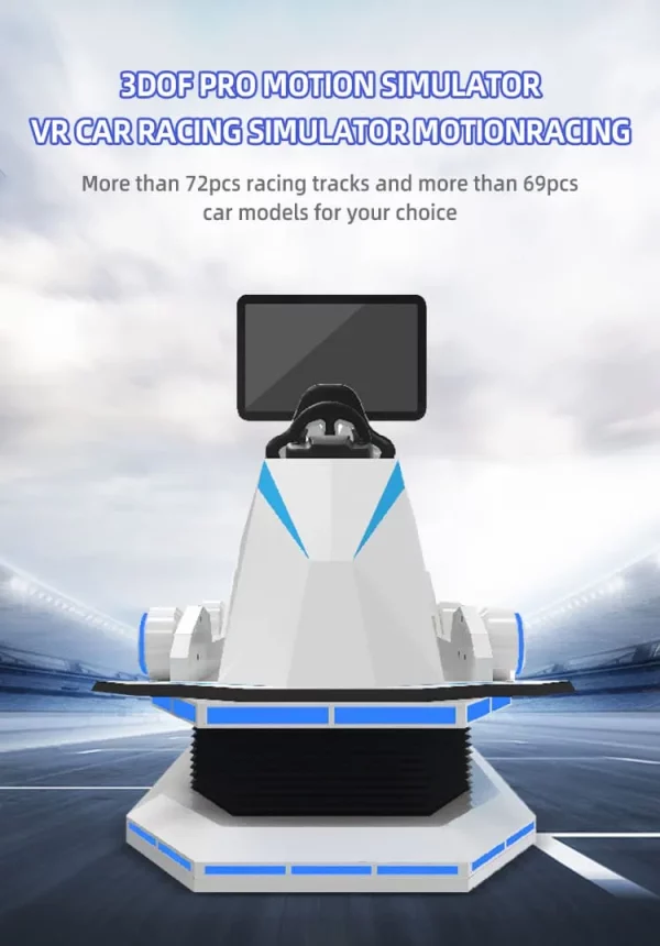 3DOF Pro Motion VR Racing Simulator Machine