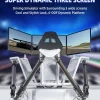 3-Screen Dynamic VR Racing Simulator
