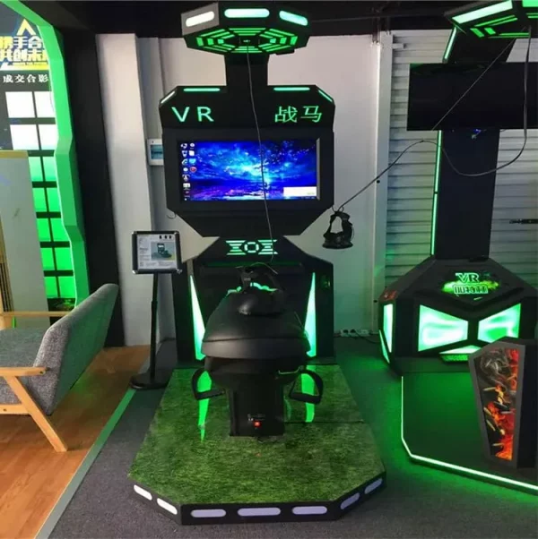 9D Full-Sensory VR War Horse Simulator