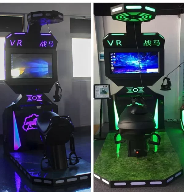 9D Full-Sensory VR War Horse Simulator