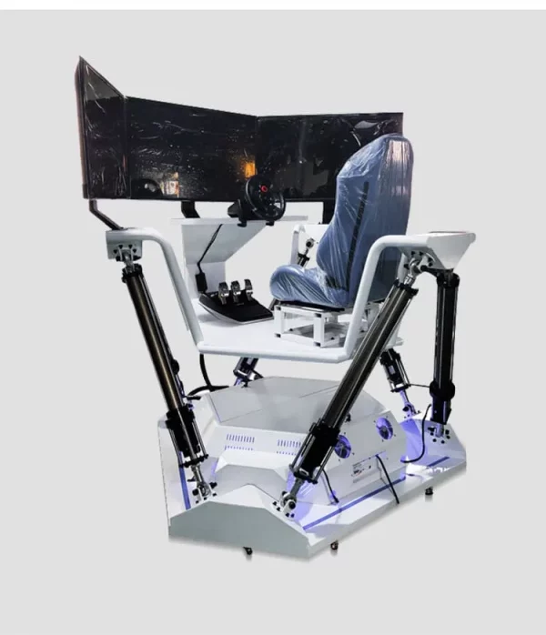 3-Screen Dynamic VR Racing Simulator