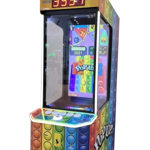 Pop-Up Ball Bounce Ticket Redemption Machine
