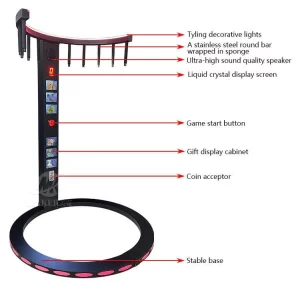 Factory Direct LED Catch the Stick Reflex Game Machine