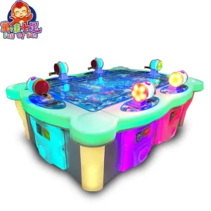 6-Player Kids Coin-Operated Arcade Fish Game