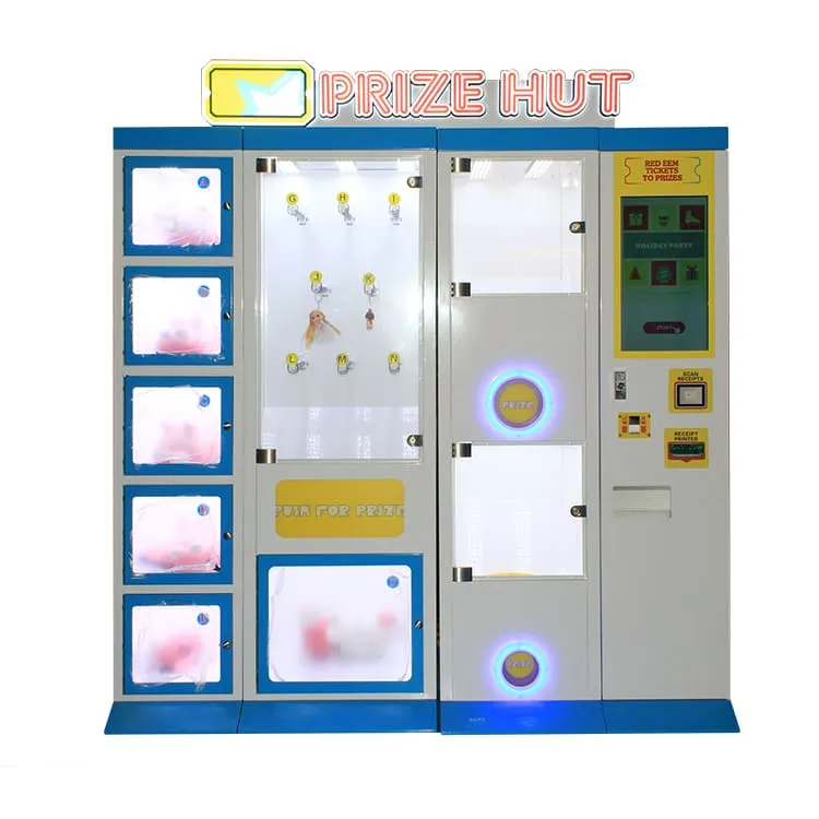 Prize Hut Ticket Redemption Prize Vending Machine