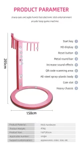 Factory Direct LED Catch the Stick Reflex Game Machine