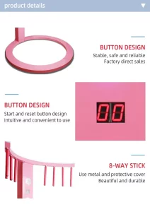 Factory Direct LED Catch the Stick Reflex Game Machine