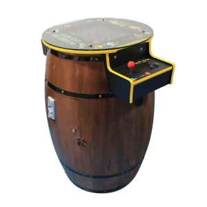 Classic Multi-Game Wine Barrel Arcade Machine