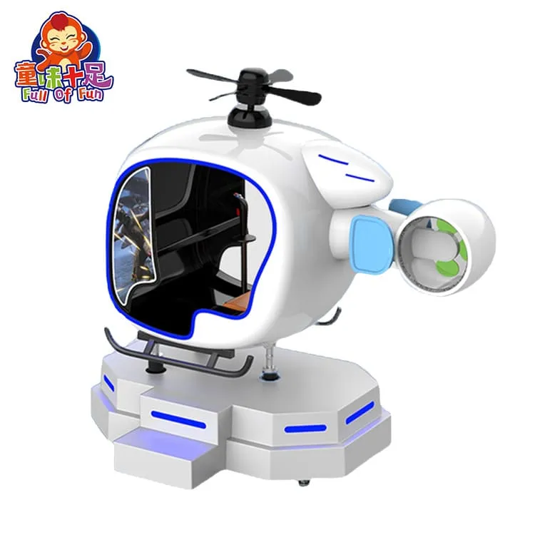 9D VR Helicopter Flight Simulator