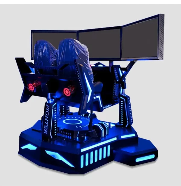 2-Player Triple Screen VR Racing Simulator