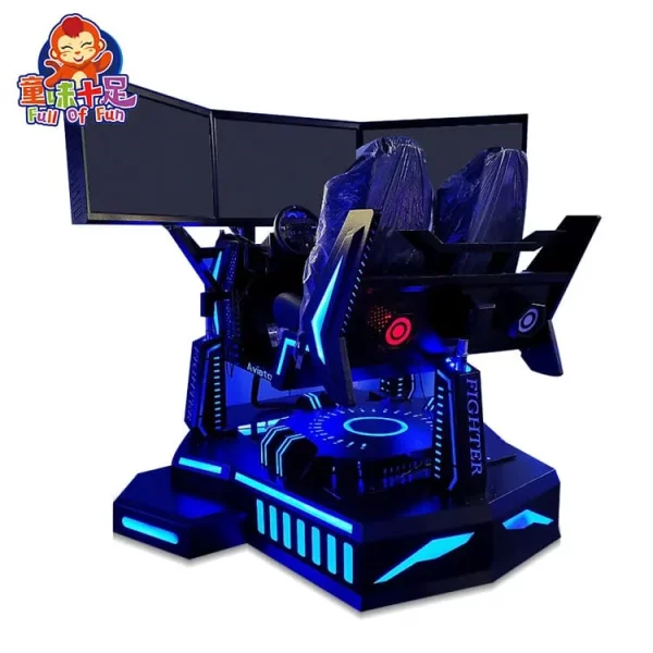 2-Player Triple Screen VR Racing Simulator