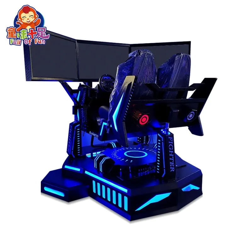 2-Player Triple Screen VR Racing Simulator