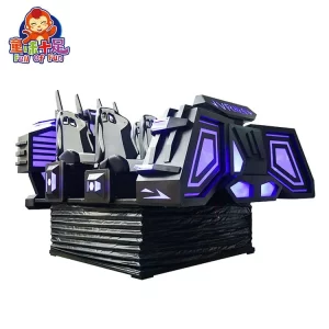 6-Seater Dark Battleship VR Space Simulator