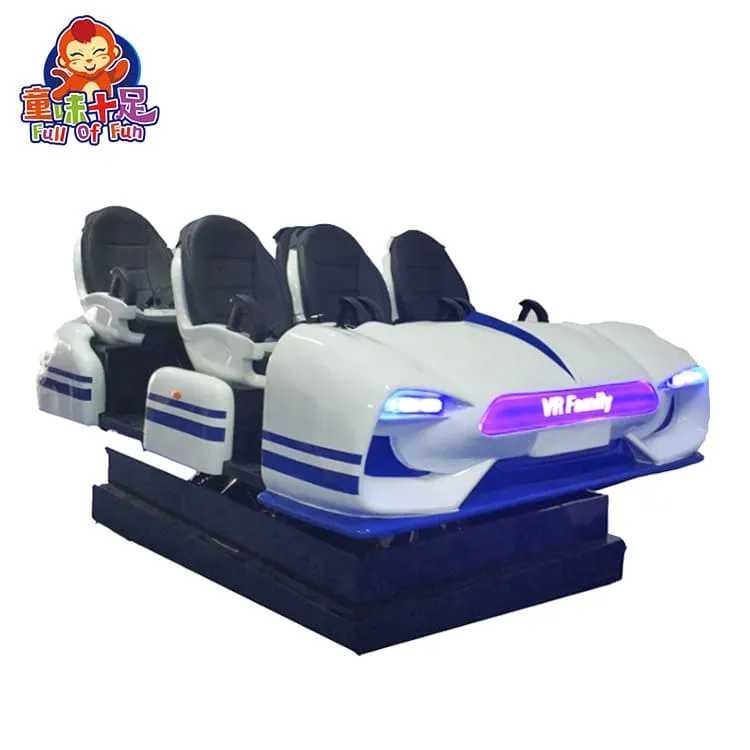 9D VR 6-Seater Spacecraft Simulator