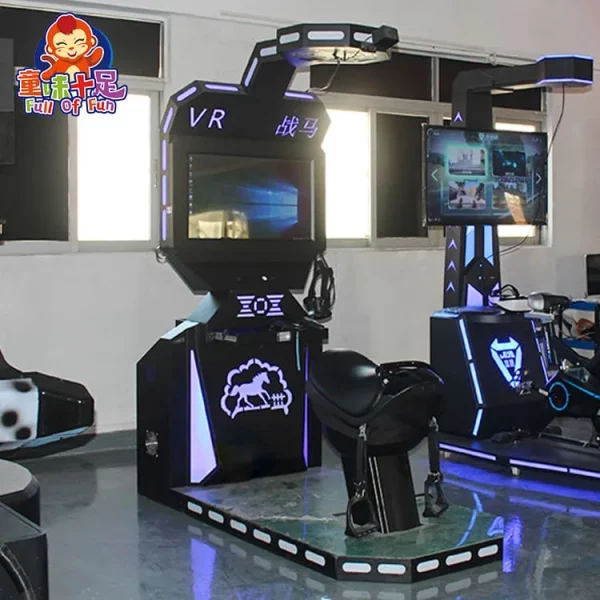 9D Full-Sensory VR War Horse Simulator