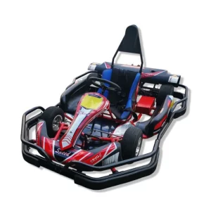 Factory Direct Wholesale Red Single-Seater Electric Go Kart