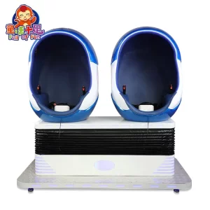 9D 2-Seater VR Egg Chair Simulator Machine