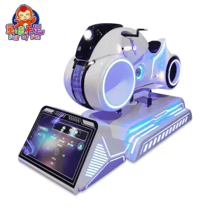 9D VR Motorcycle Simulator with Light Cycle Design