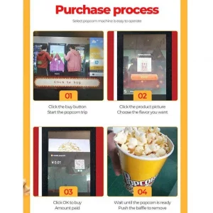 Factory Wholesale Popcorn Vending Machine