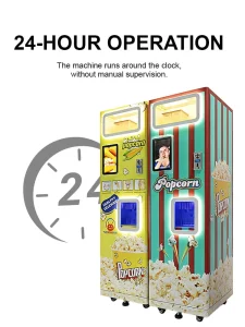 Factory Direct Coin Operated Popcorn Vending Machine