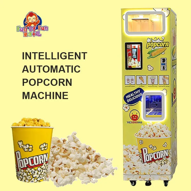 Factory Direct Coin Operated Popcorn Vending Machine