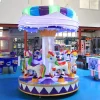 Carrusel infantil de 6 plazas que funciona con monedas