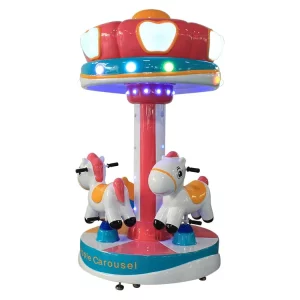 Apple Coin Operated Kids Carousel