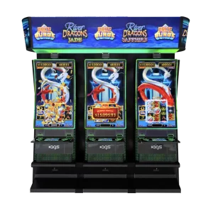 Factory Direct River Dragons Sapphire Slot Machine