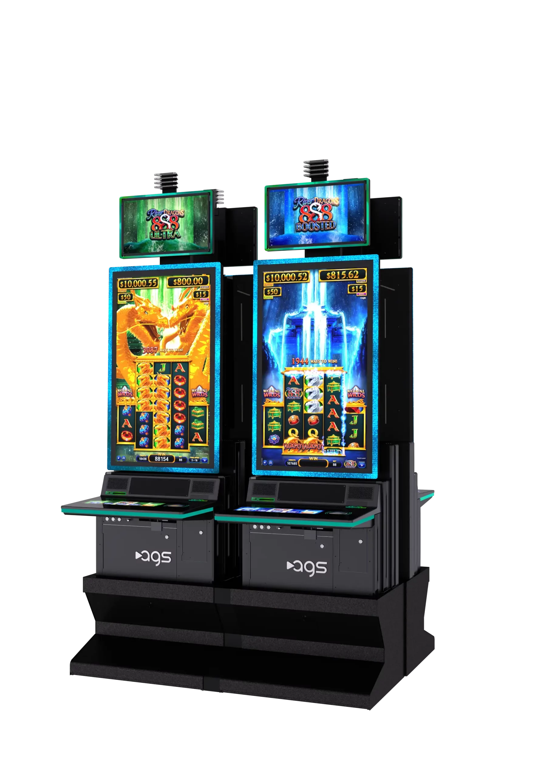 Factory Direct River Dragons 888 Ultra Slot Machine