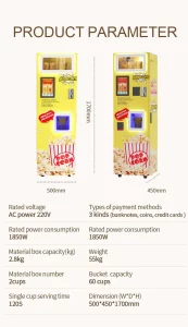 Popcorn Vending Machine