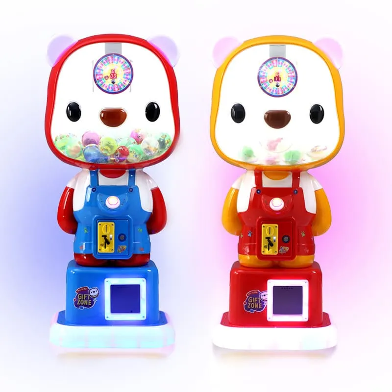 Cute Teddy Bear Gashapon Machine