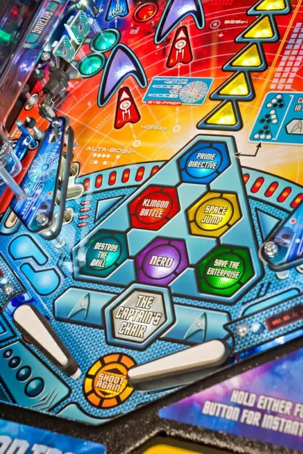 Factory Direct Stern Star Trek Pro Pinball Machine