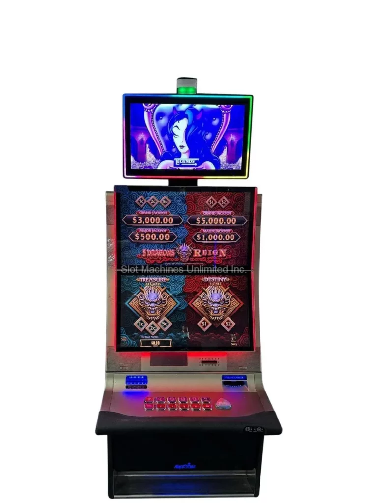 5 Dragons Reign Slot Machine Manufacturer