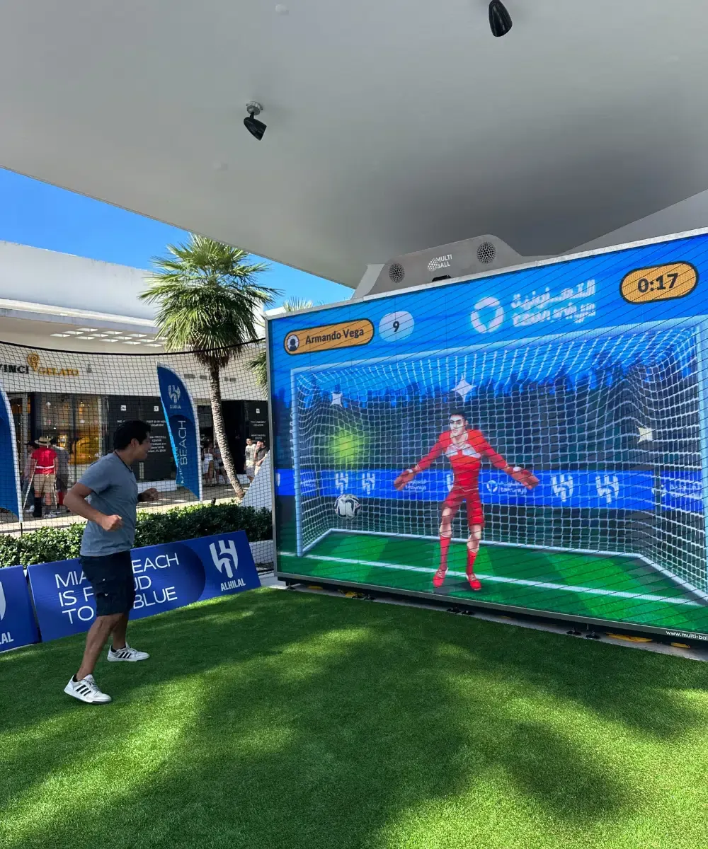 Factory Direct Multiball LED Sports Simulator