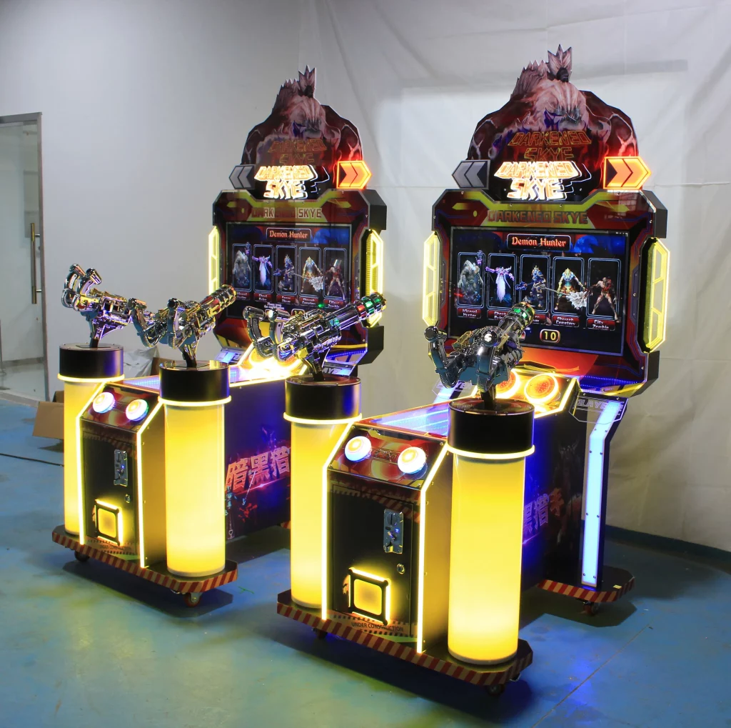 Shooting arcade machines