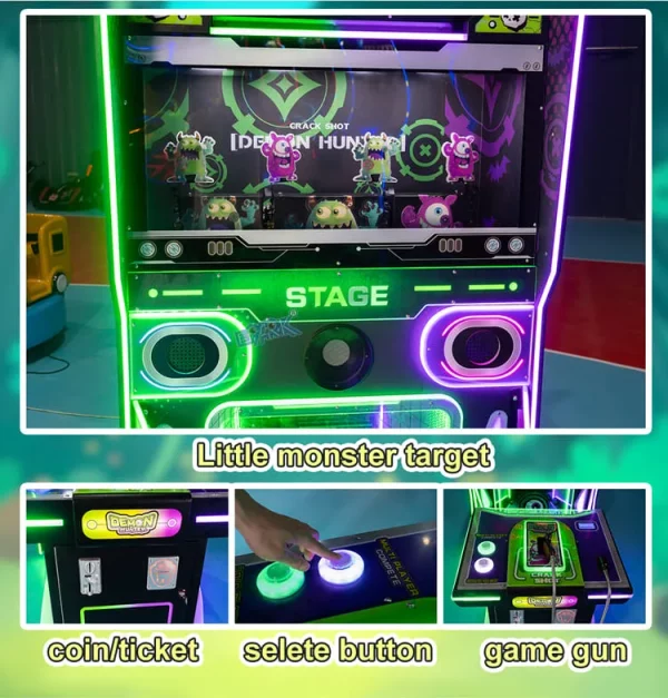 Demon Hunter Shooting Arcade Machine