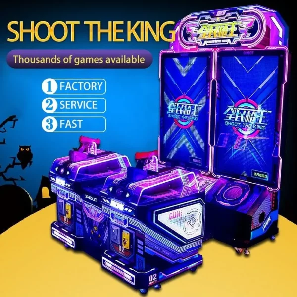 Shoot The King Shooting Game Arcade Machine
