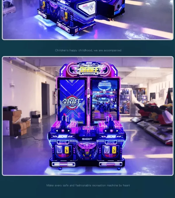 Shoot The King Shooting Game Arcade Machine