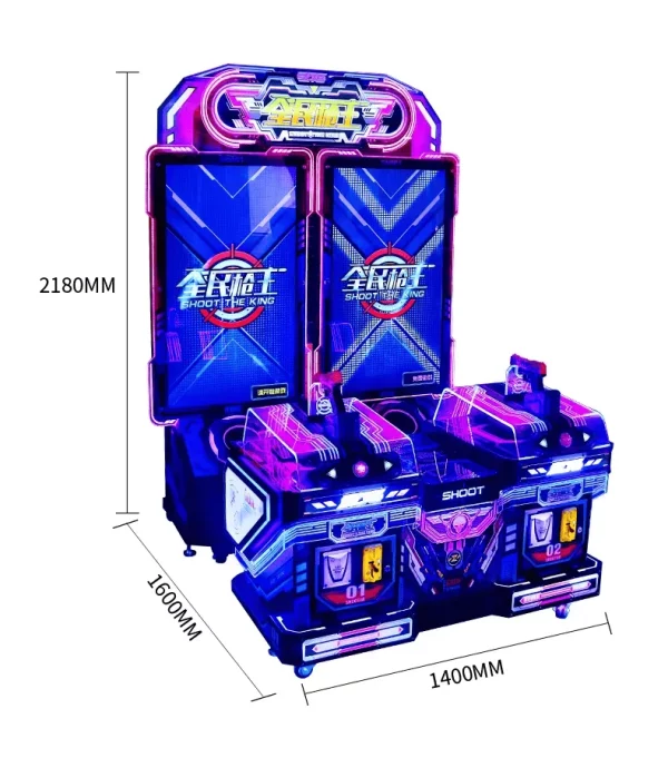 Shoot The King Shooting Game Arcade Machine