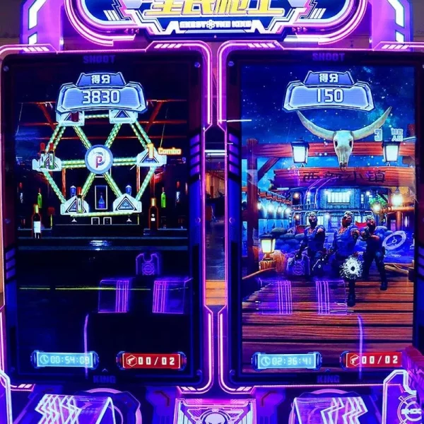 Shoot The King Shooting Game Arcade Machine