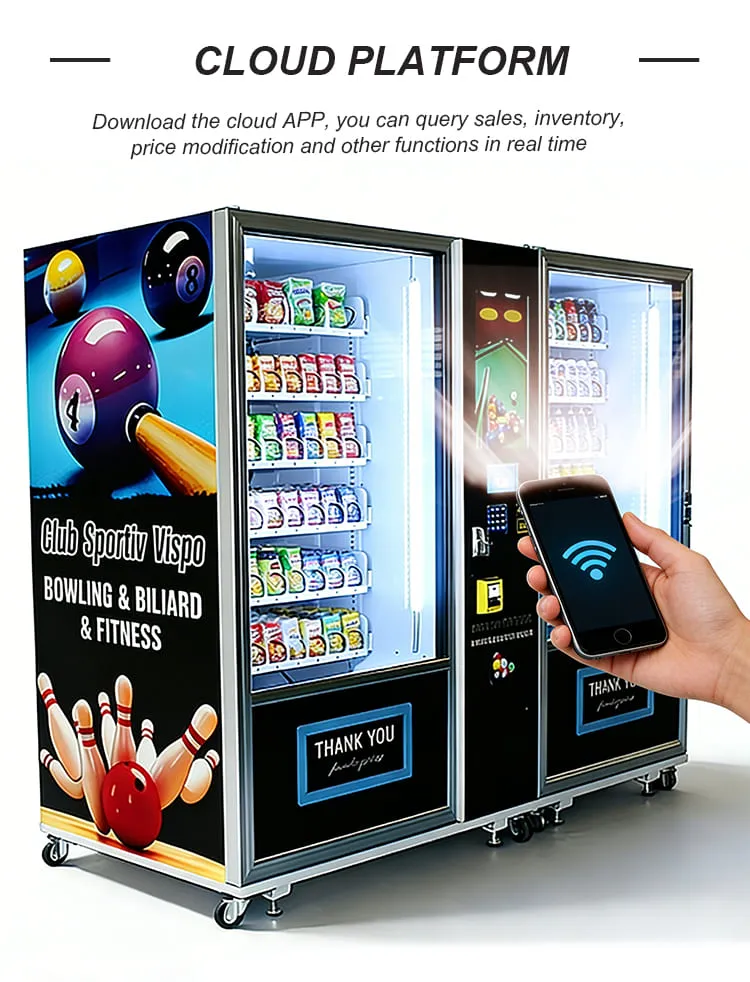 Large Capacity Commercial Vending Machine