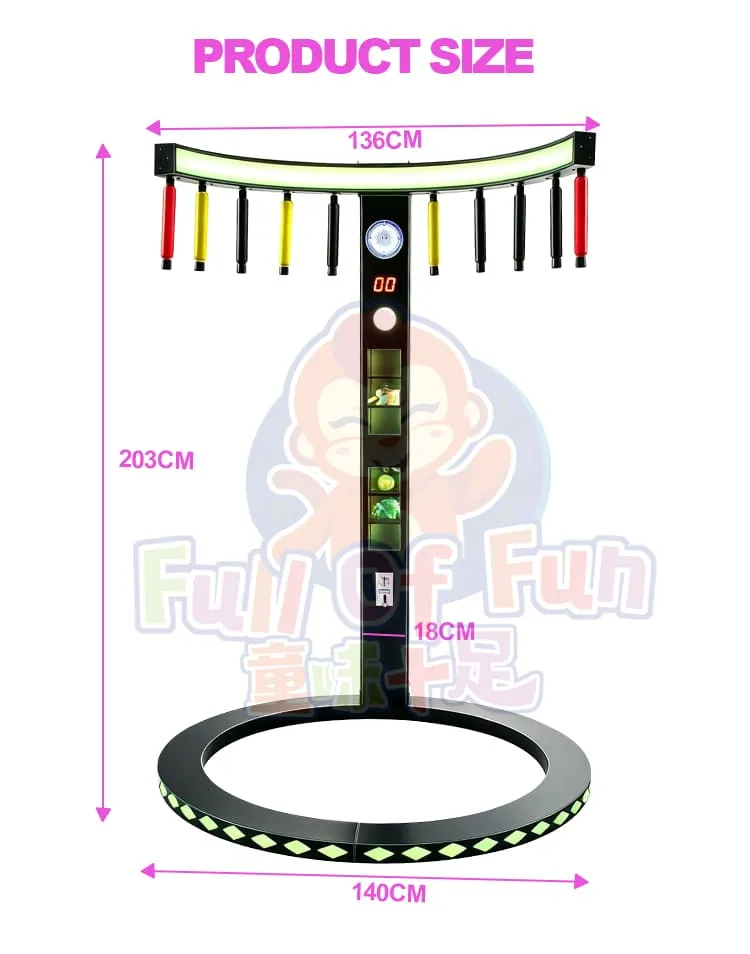 Máquina de juego de atrapar palos al por mayor