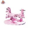 Pink Coin Operated Kiddie Carousel Factory Direct